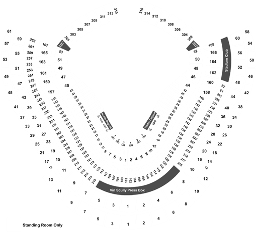 Philadelphia Phillies Tickets At Dodger Stadium On - Dodgers Stadium 59rs Row M (525x482), Png Download