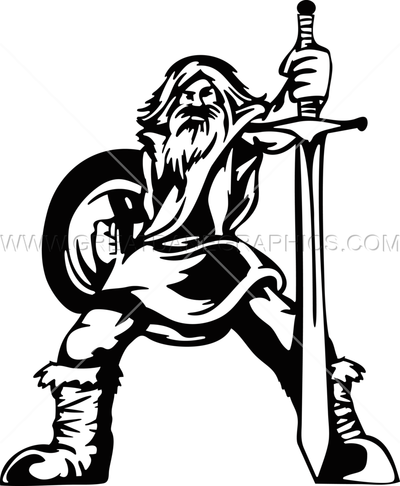 Norse Warrior - Vikings (825x1002), Png Download