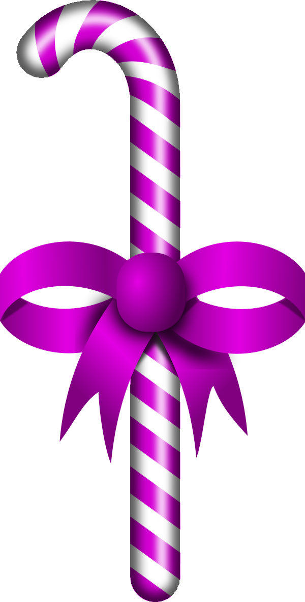Vector Clip Art - Candy Canes Clip Art (600x1182), Png Download