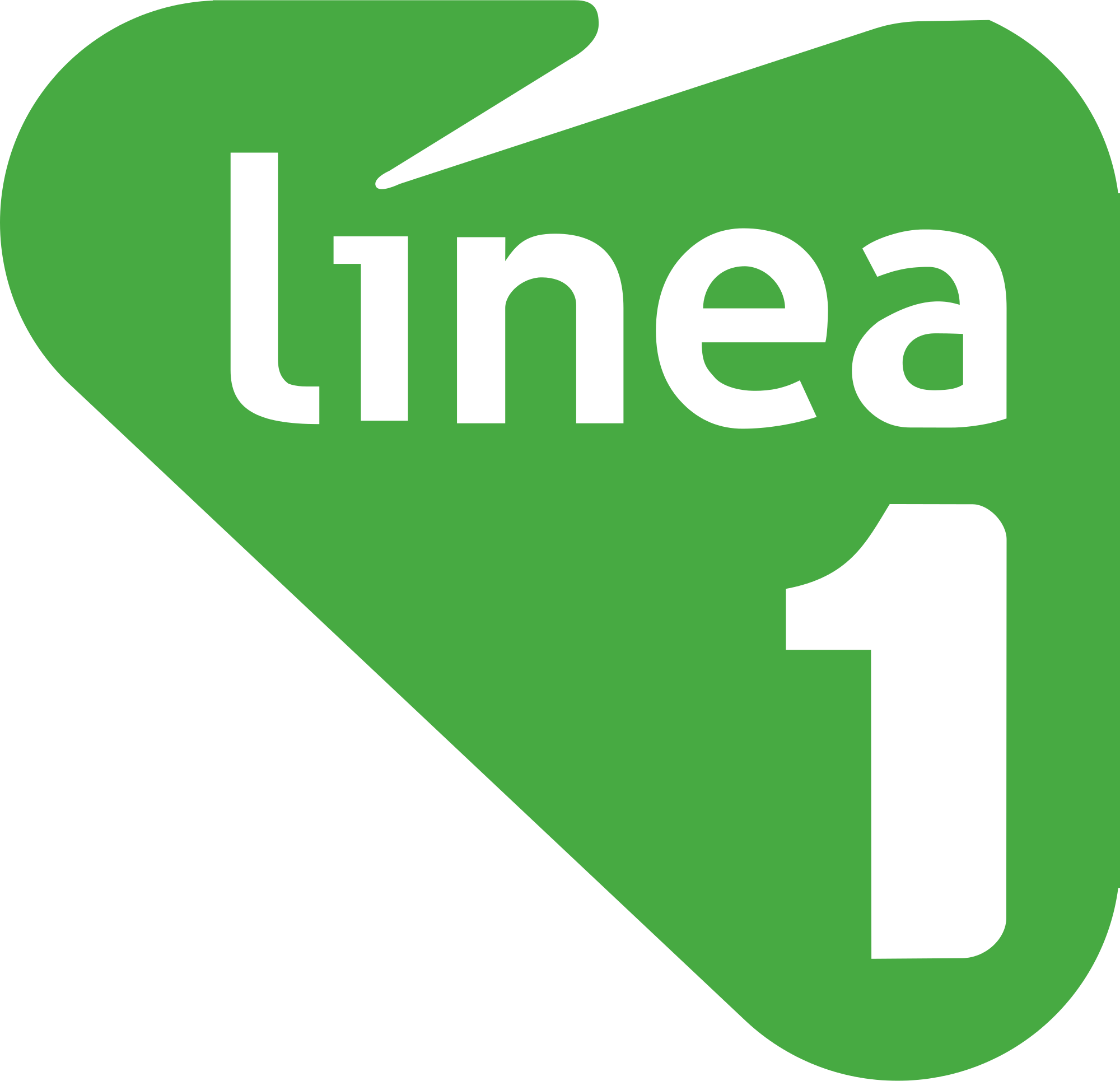 Open - Linea 1 Metro De Lima Logo (2000x1930), Png Download
