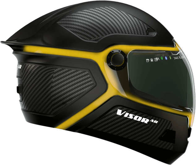 Visor-ar Helmet - Visor Ar (692x592), Png Download