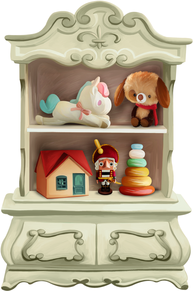 Móveis E Objetos Da Casa Clipart Png, House Clipart, - Figurine (715x1024), Png Download