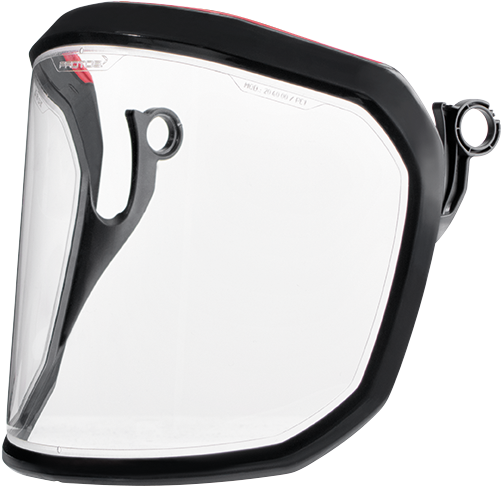 Clear Polycarbonate Visor - Protos Integral Clear Visor (600x800), Png Download