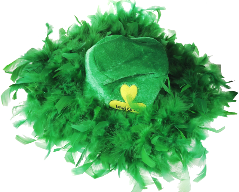 33002 Feather Boa Hat - Hat (800x800), Png Download
