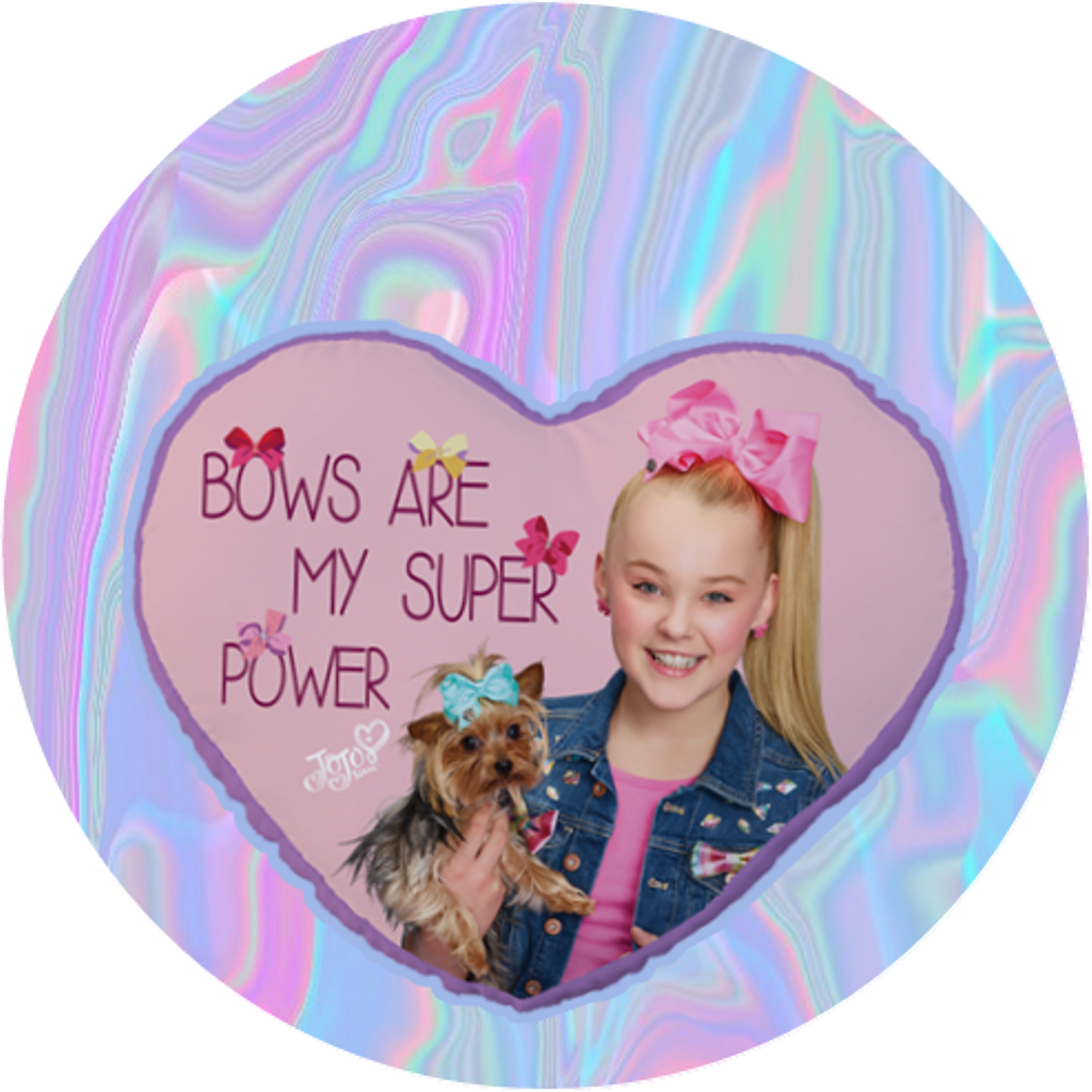 Nickelodeon Jojo Siwa Bows Are My Super Power Throw (1024x1024), Png Download