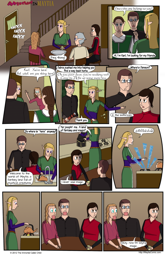 17 Karl Arrives - Cartoon (667x1024), Png Download