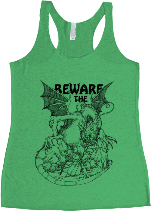 Beware The Jabberwock Tank From Namesake - Shirt (852x762), Png Download