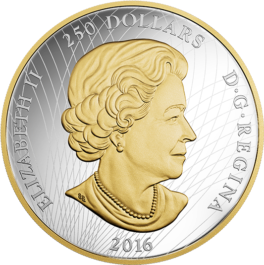 The Arms Of Canada - 2017 Fine Silver 20 Dollar Coin - Nature's Impressions: (570x570), Png Download