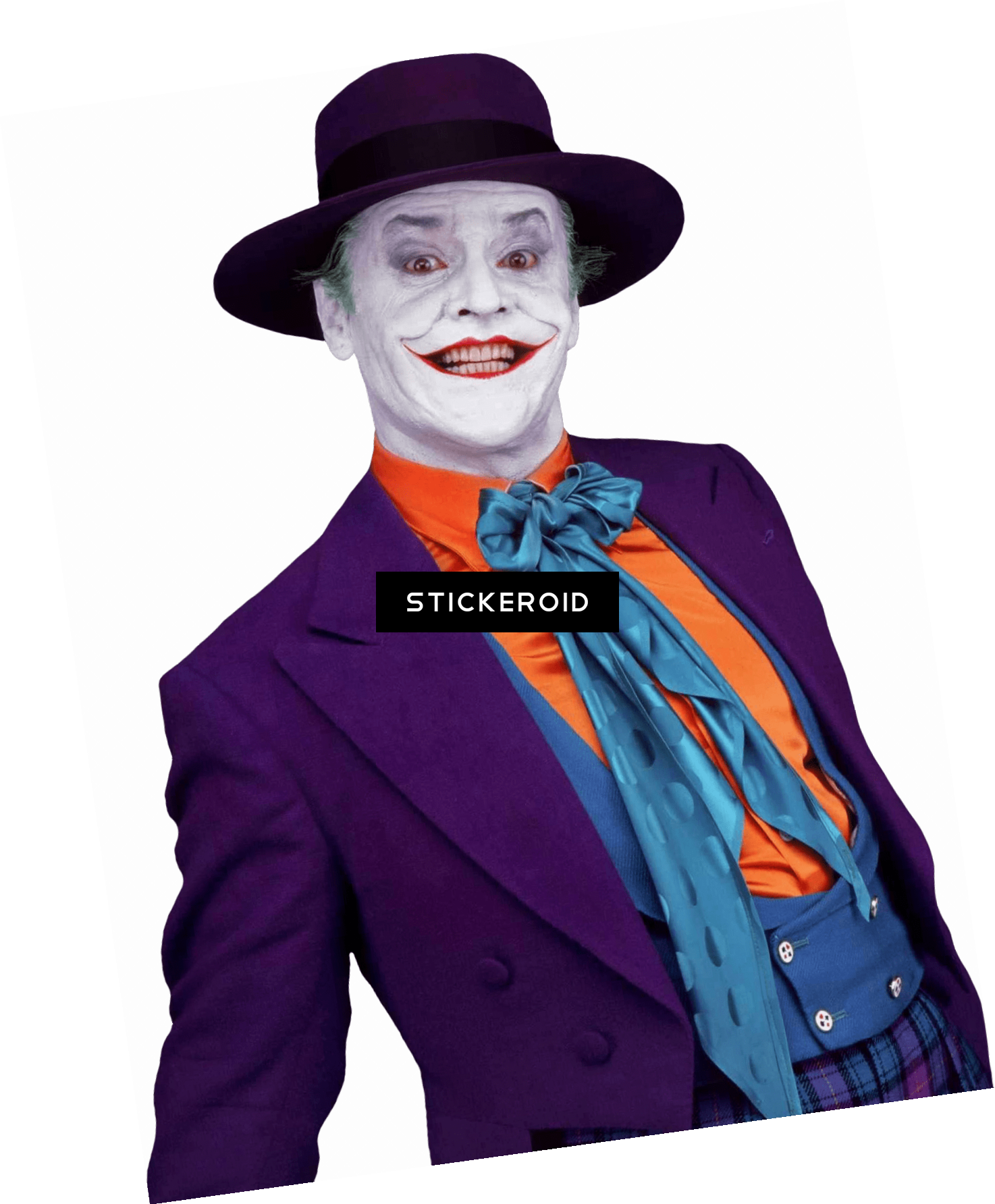 Jack Nicholson Joker (1474x1784), Png Download