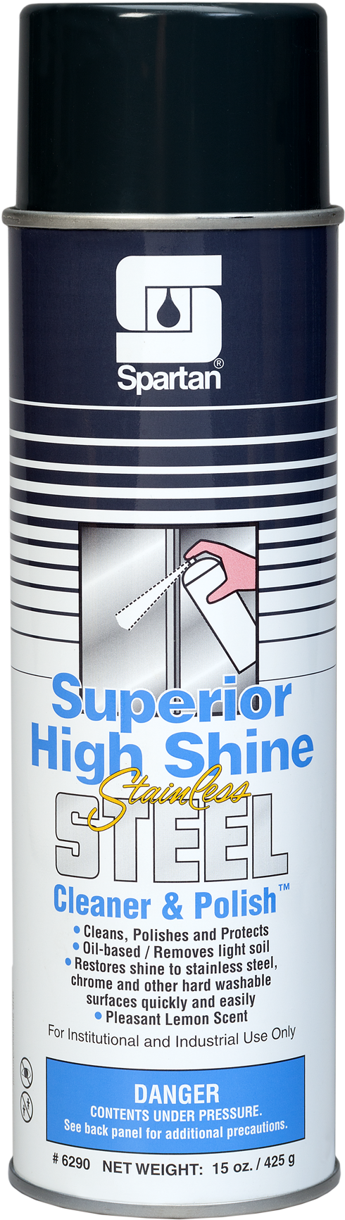 629000 Superior High Shine Stainless Steel Cleaner - Email (1429x2000), Png Download
