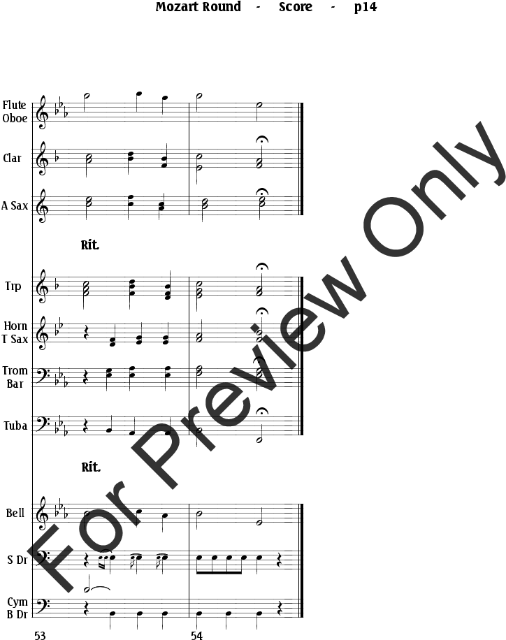 A Mozart Round Thumbnail - Diagram (816x1056), Png Download