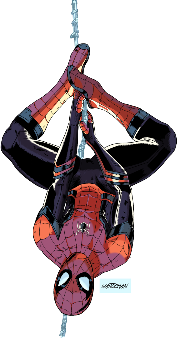 Universo Marvel, Lienzos, Arte Del Hombre Araña, Amazing - Spider-man (684x1168), Png Download