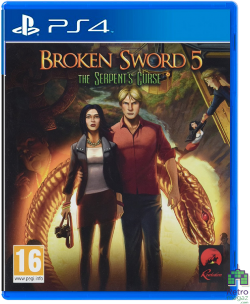 Broken Sword 5 Serpent's Curse Русские Субтитры Новый - Broken Sword 5 The Serpent's Curse Switch (1200x630), Png Download