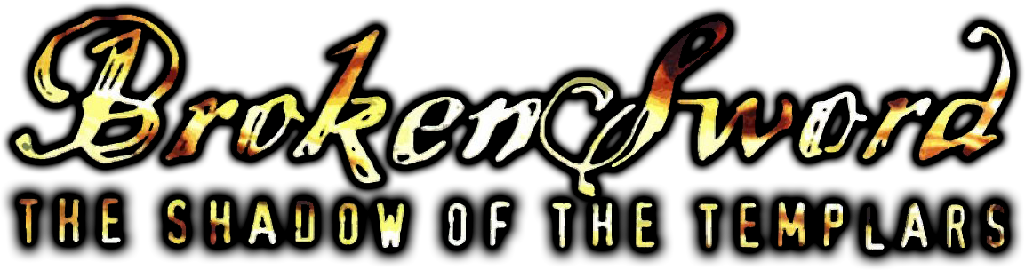 Broken Sword - Broken Sword Shadow Of The Templars Logo Png (1153x304), Png Download