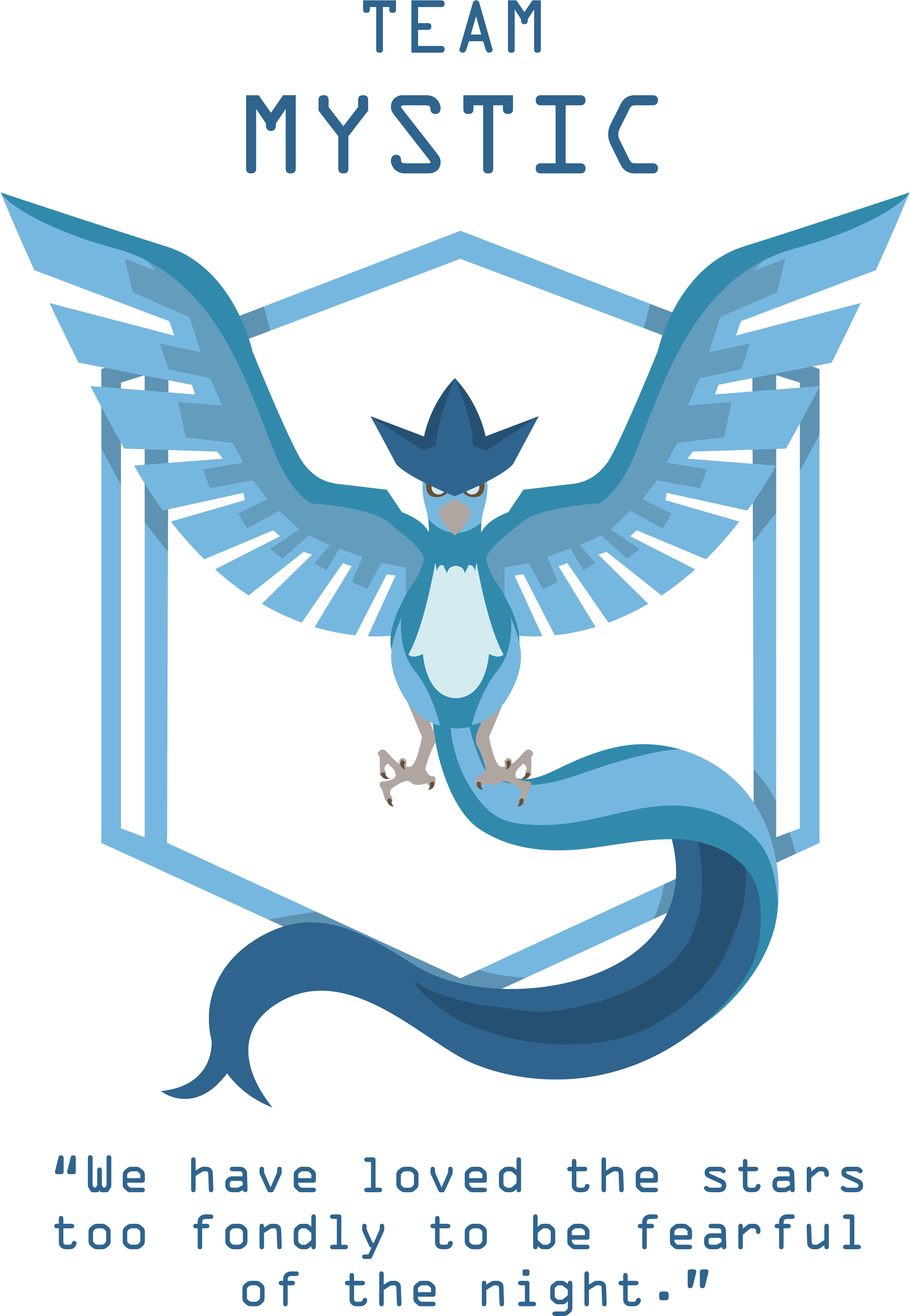 Pokémon Go Team Logos - Logo Mystic Pokemon Go (3402x4087), Png Download