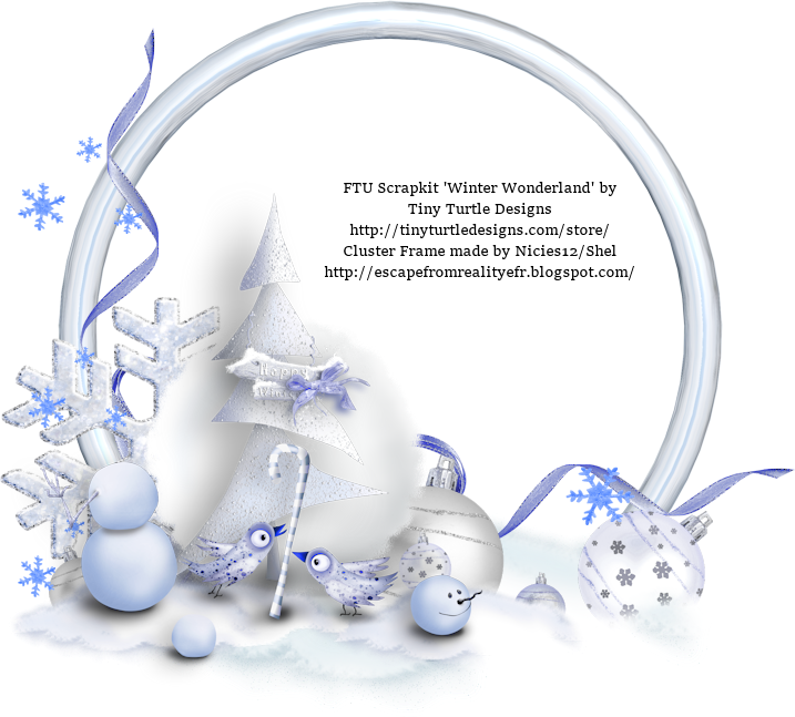 Soft Winter Colors Of This Kit As You Make Your Winter - Winter (717x647), Png Download