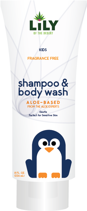 Buy - Lily Of The Desert Lavender Shampoo/body Wash-kids (662x896), Png Download