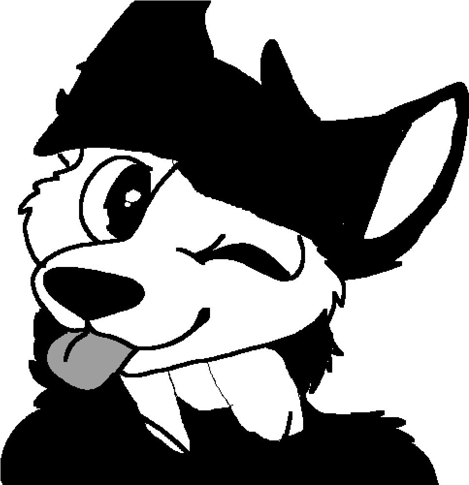 Bendy Da Wolf - Laughing Jack Furry (1000x1000), Png Download