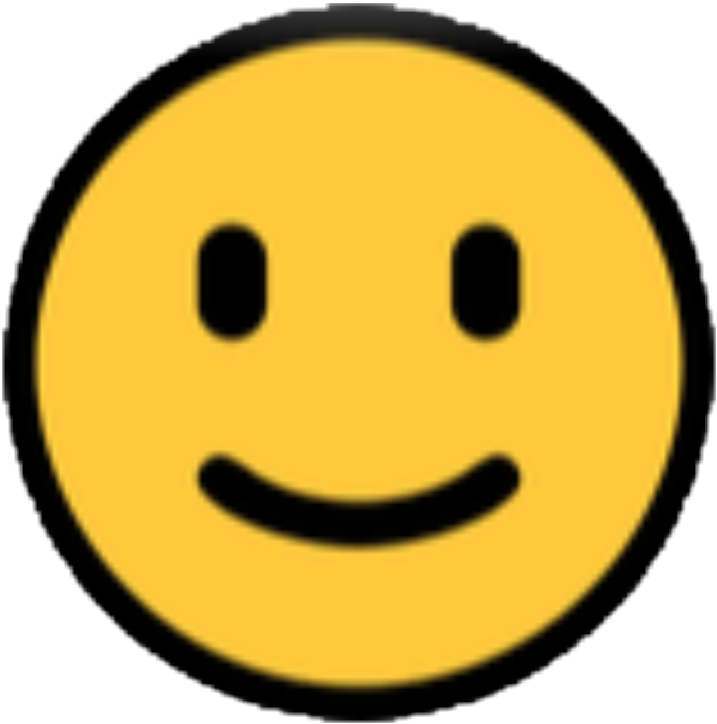 Happy Emotion Emojis Emoji Feliz Face Cara - Picsart Photo Studio (717x724), Png Download