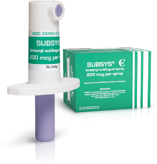 Cancer Pain 5 - Fentanyl Spray (665x584), Png Download