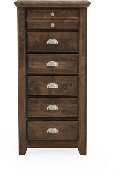 Image For Brown Birch Wood Chest Of Drawers From Brault - Chest Of Drawers (519x804), Png Download