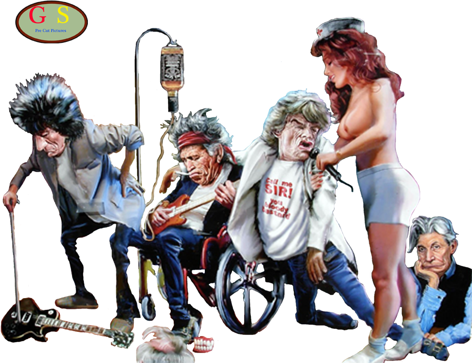 The Rolling Stones I Wanna Be Your Man Stoned - Rolling Stones Geriatric Tour (1000x800), Png Download