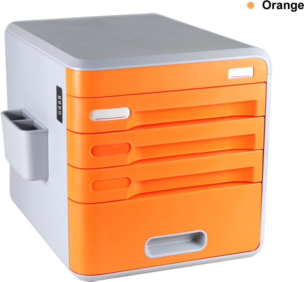 Lockable Desk Storage Drawers, Desktop Organizer 4 - Drawer (1200x1107), Png Download