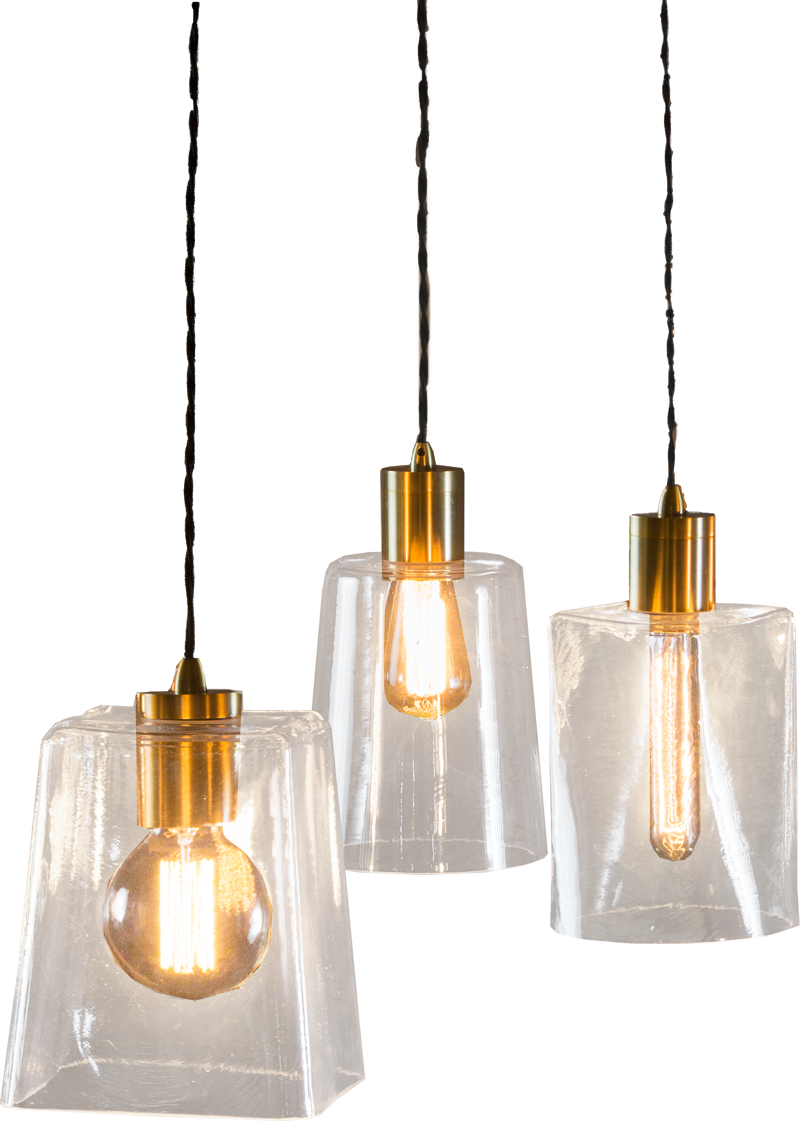 Blown Glass - Ceiling Fixture (800x1121), Png Download