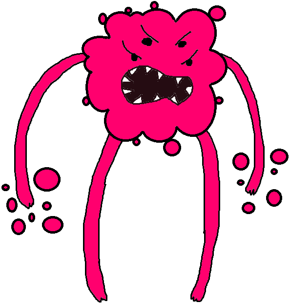 Giant Monster - Wiki (594x622), Png Download