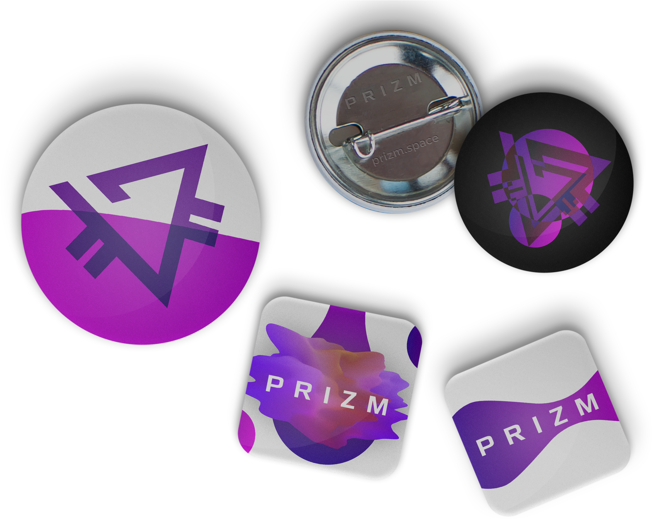 Icons Of Different Shapes - Zeta Tau Alpha Sunset Cactus 2.25-inch Button (2642x1889), Png Download