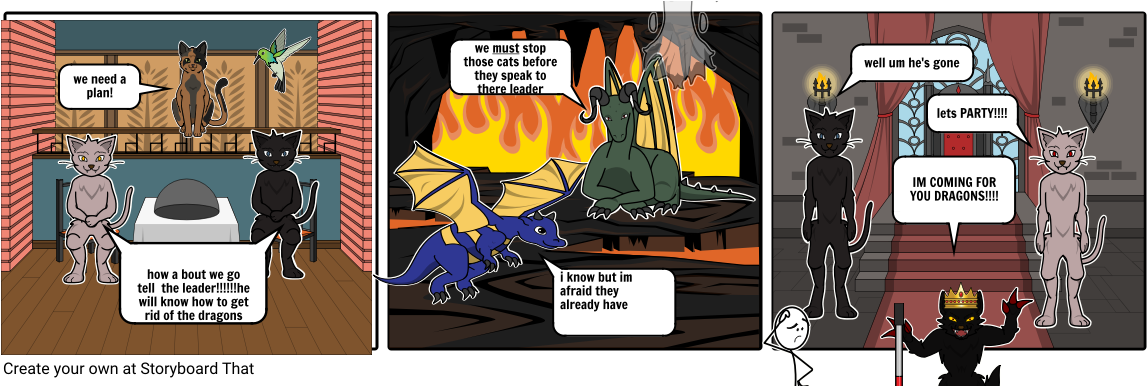 Giant Monster Cats - Richard Iii (1164x385), Png Download