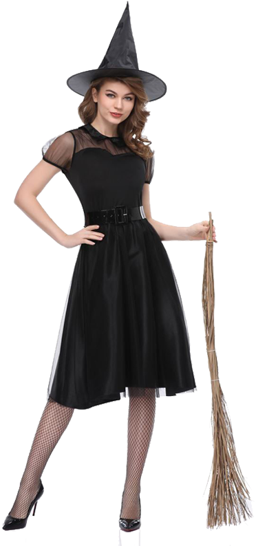 Wicked Witch Halloween Costume - Costume (800x800), Png Download