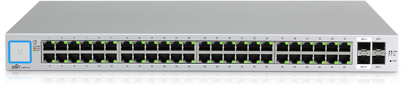 Us 24 3 1 - Ubiquiti Unifi Switch 24 Gigabit, 2 Sfp Us-24 (800x800), Png Download