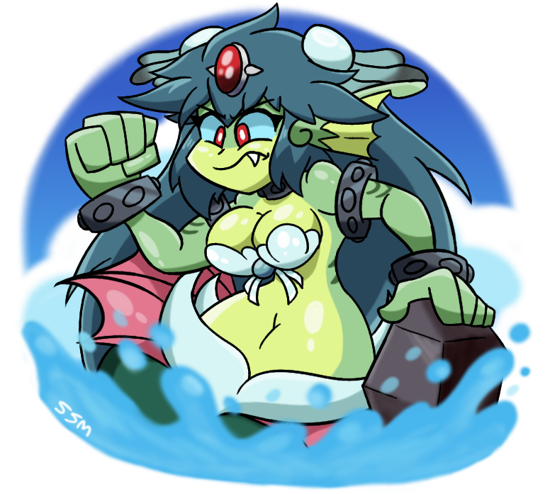 Never Miss A Moment - Giant Shantae (795x752), Png Download