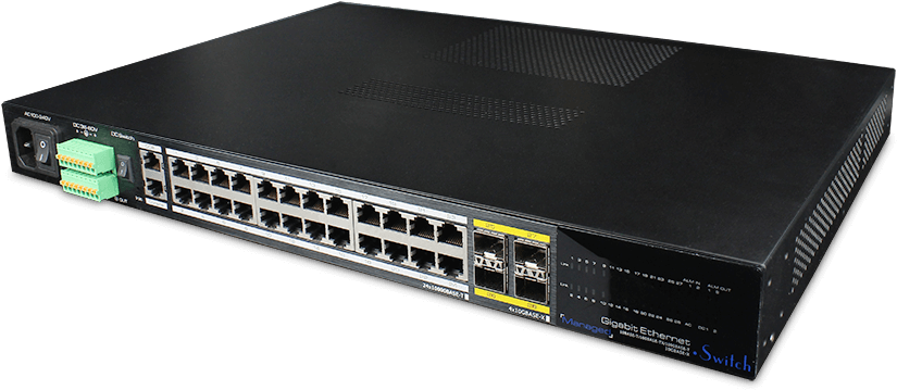 Utp7624ge-ie - Network Switch (1000x586), Png Download