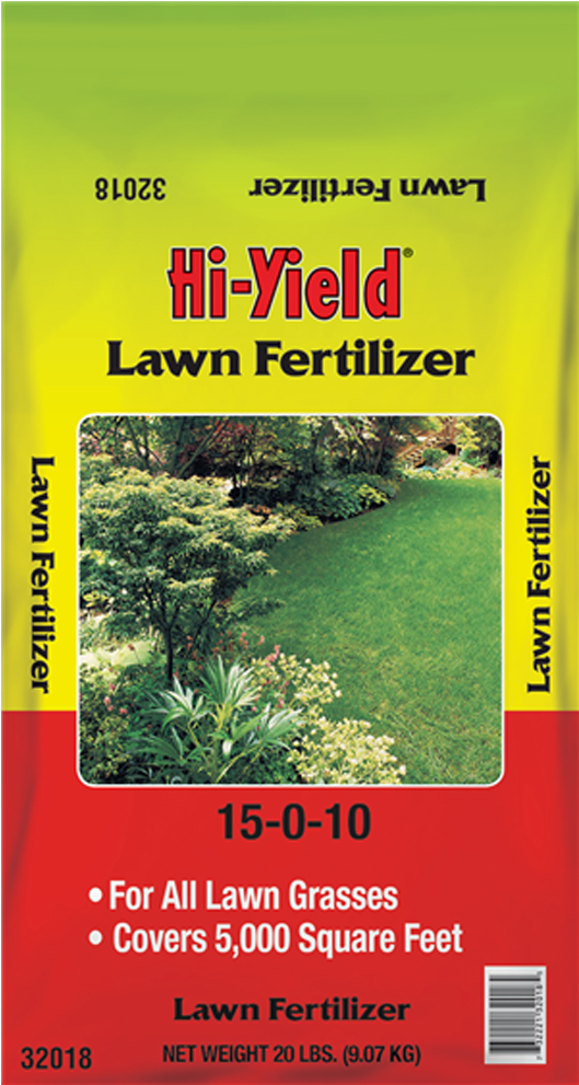 Hi-yield Lawn Fertilizer 20lb - Voluntary Purchasing Group Inc Lawn Fertilizer, 15-0-10, (1000x1000), Png Download