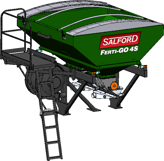 Valmar St-6 Strip Till Granular Fertilizer Applicator - Fertilizer (743x763), Png Download
