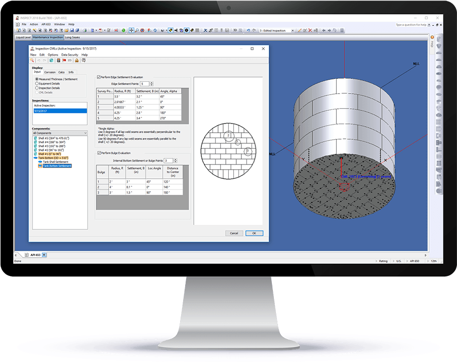 Inspect Includes Api 653 Storage Tank Evaluations, - Storage Tank (900x726), Png Download