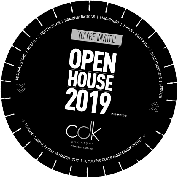 Open House 2019 Cdk Stone Sydney - Husqvarna 773203 Vanguard Ii Blue 250v - 12 (305) X (600x600), Png Download