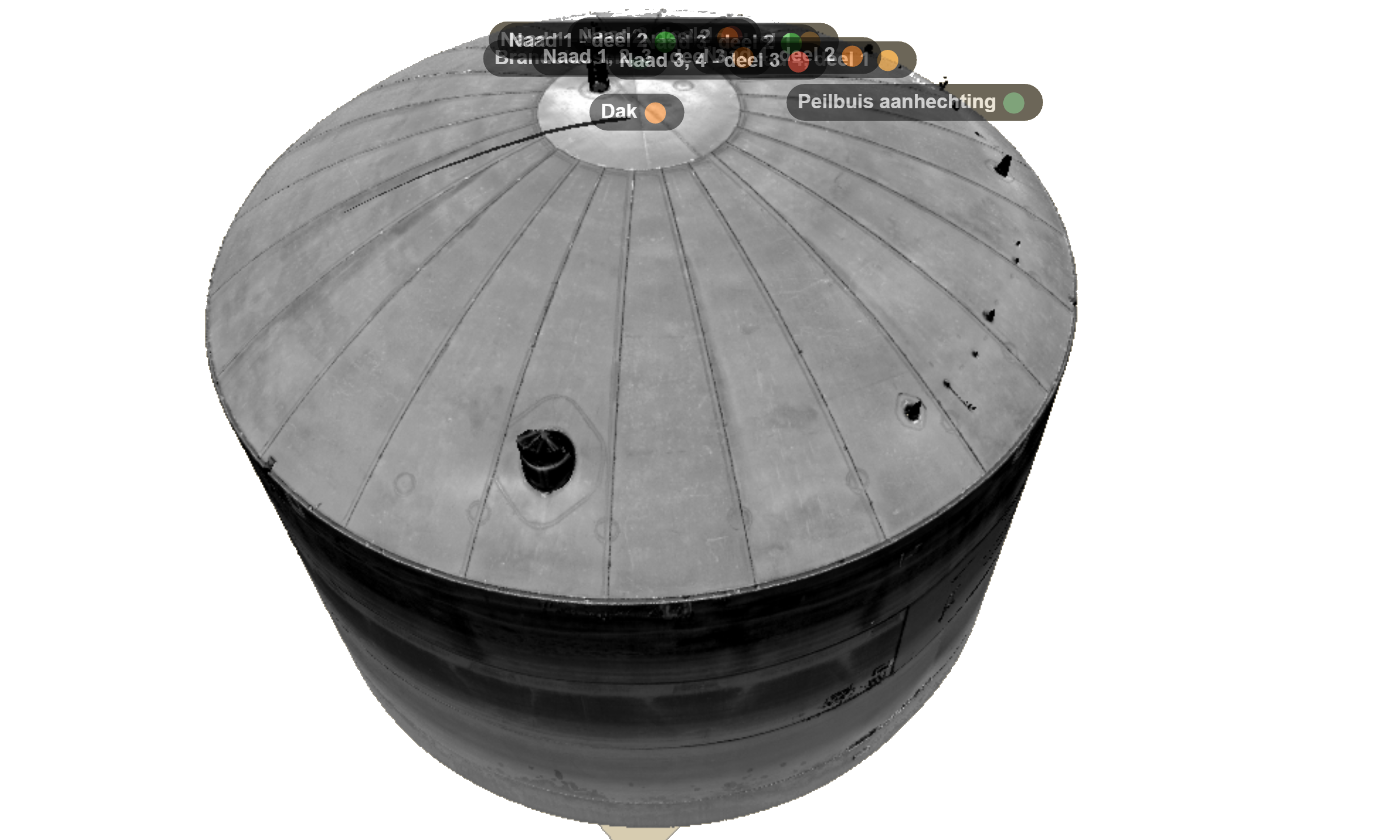 3d Modeling - Chemical Tank 3d View (2470x1482), Png Download