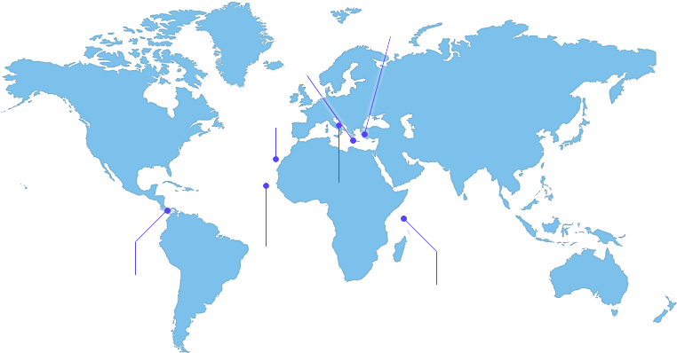 Map - Second Largest Religion By Country (807x417), Png Download
