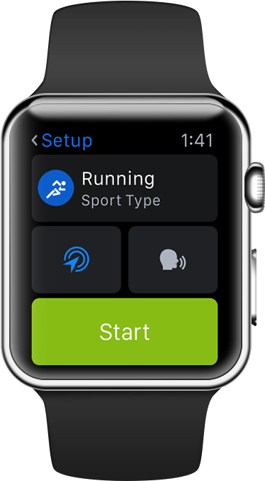 With Runtastic On Apple Watch, You're Able To Use Your - Watch (414x752), Png Download