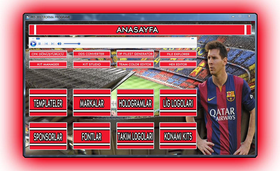 Pes2017 Jersey Tool By Yunus Tuncel - Pes 2017 Tools Kit (935x572), Png Download