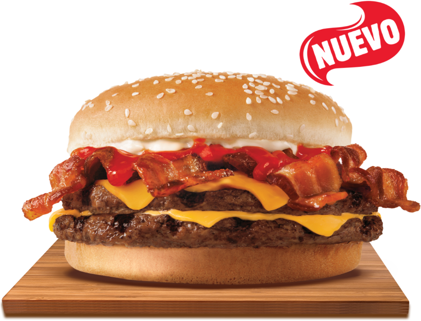 Burger King Bacon King (850x850), Png Download