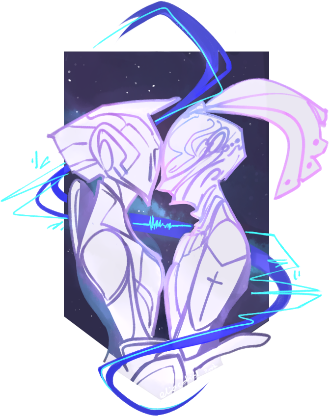 Hzesgio - Octavia Warframe Fan Art (732x850), Png Download