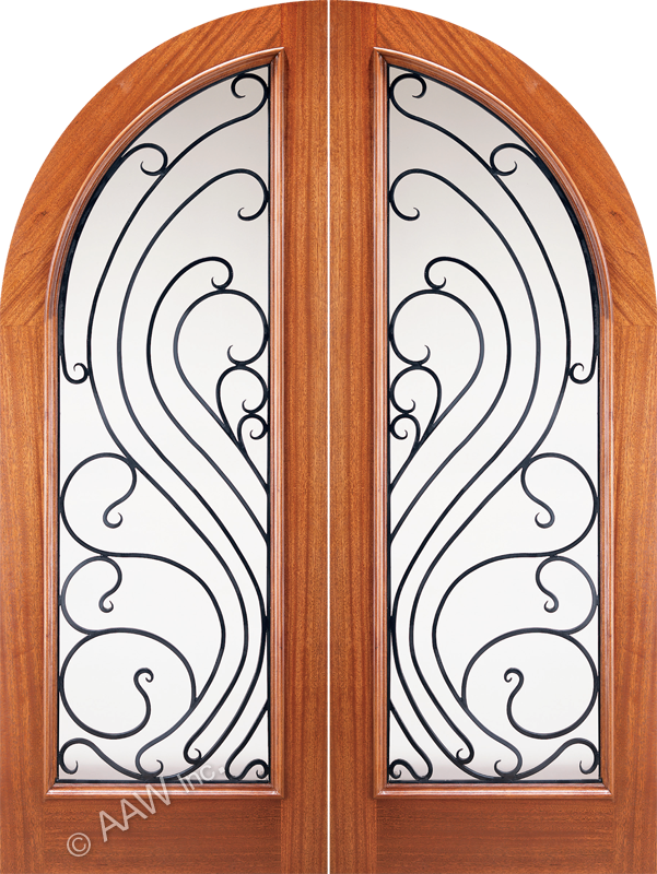 193 La Pampa - Bifold Doors Arched Entry (601x800), Png Download