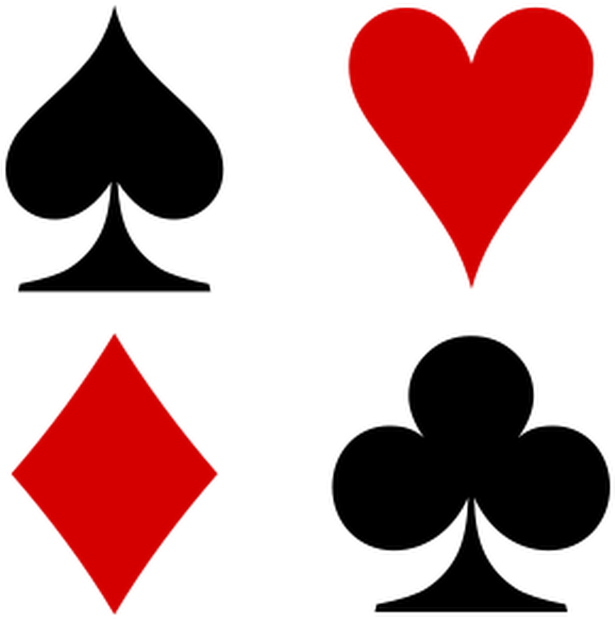 Card Suits - Deck Of Cards Logo (900x900), Png Download