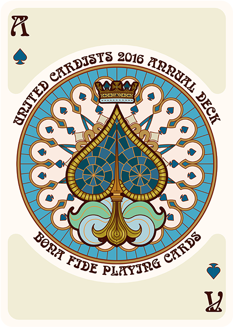 Nouveau Uc2016 Playing Cards - Abstrait & Géométrique Alphabet Et Lettres Agenda (500x682), Png Download