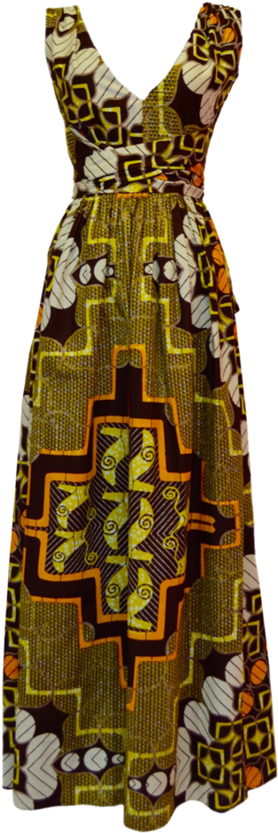 ~african Fashion, Ankara, Kitenge, African Women Dresses, - Vestido Estampado Africano Png (632x1024), Png Download