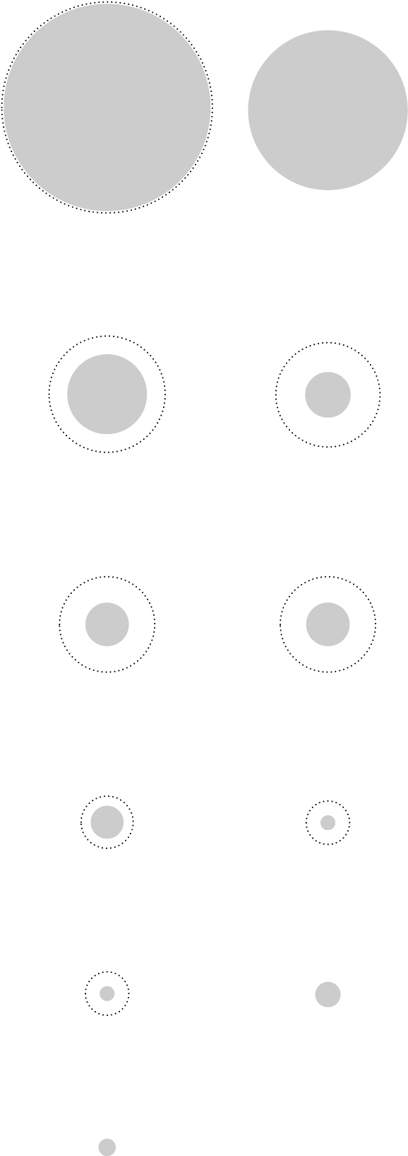 Trump's Foreign Revenue - Circle (588x1770), Png Download